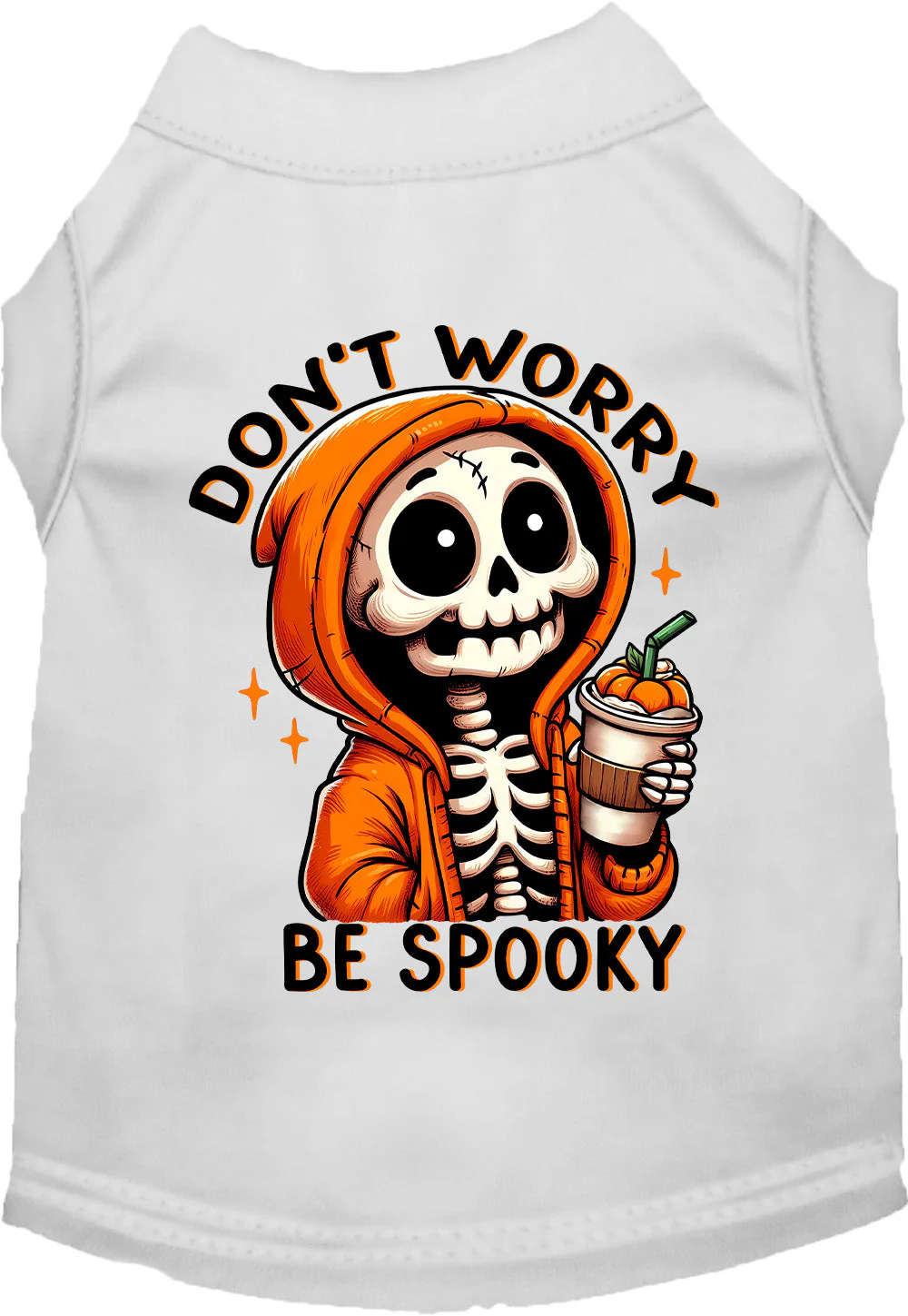 Don't Worry, Be Spooky Pet Shirt - Image 9