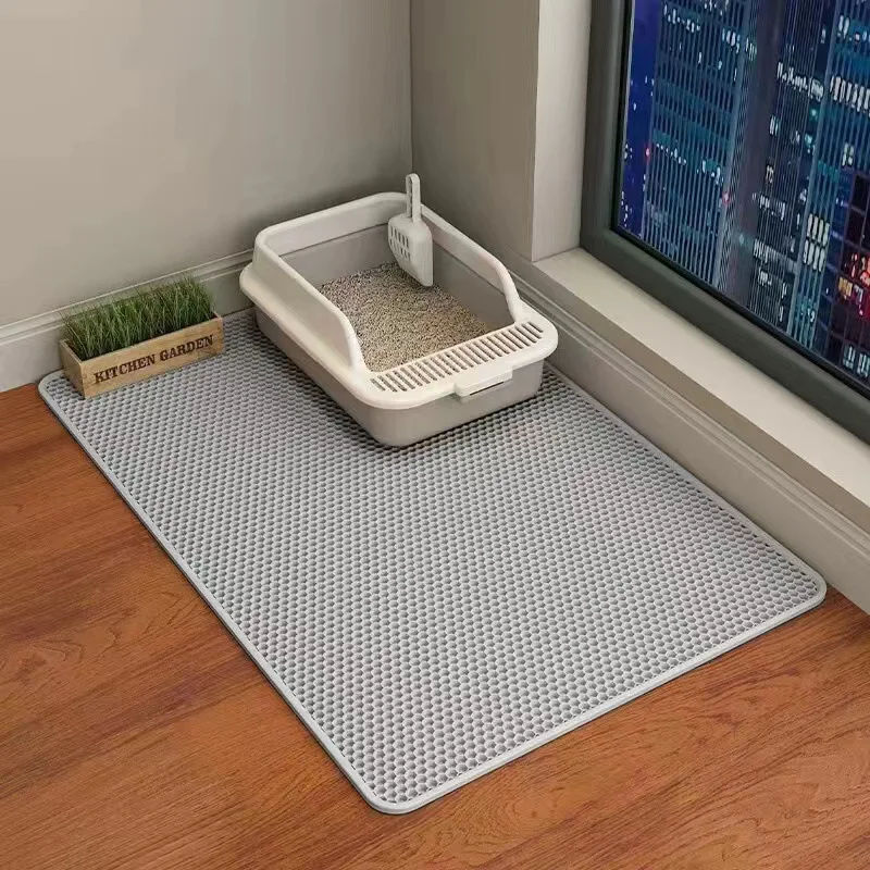 Double-Layer Cat Litter Mat – Non-Slip, Waterproof & Durable - Image 7