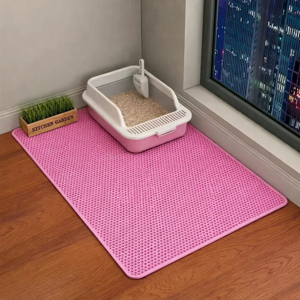 Double-Layer Cat Litter Mat – Non-Slip, Waterproof & Durable - Image 9