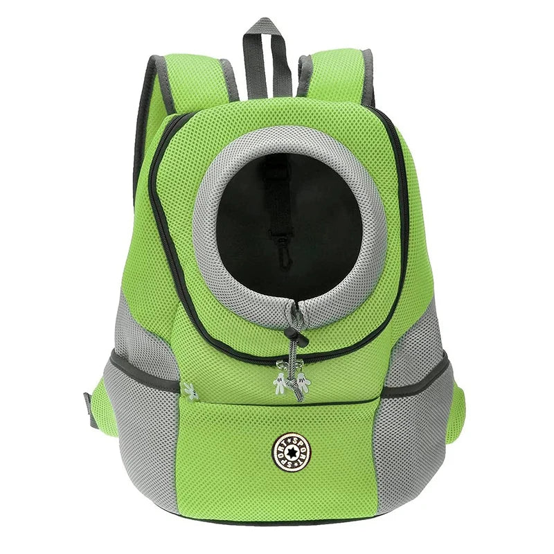 Double Shoulder Pet Carrier Backpack – Breathable Travel Dog Bag - Image 10