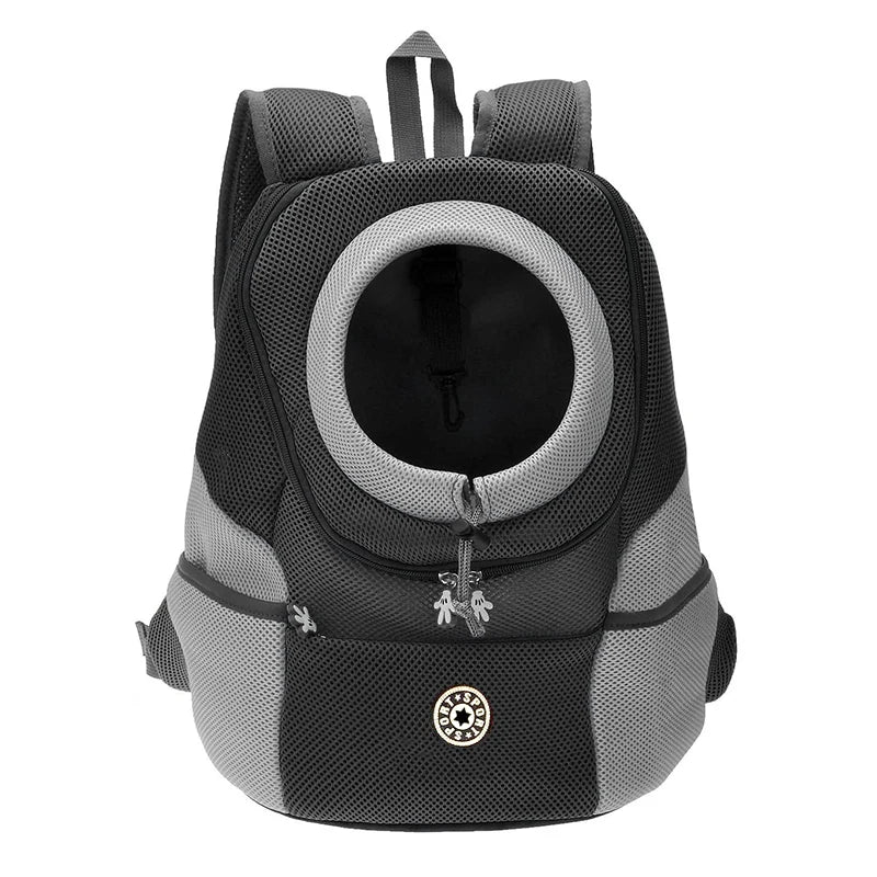 Double Shoulder Pet Carrier Backpack – Breathable Travel Dog Bag - Image 11