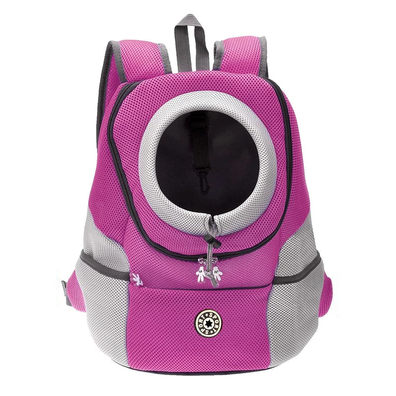 Double Shoulder Pet Carrier Backpack – Breathable Travel Dog Bag - Image 12