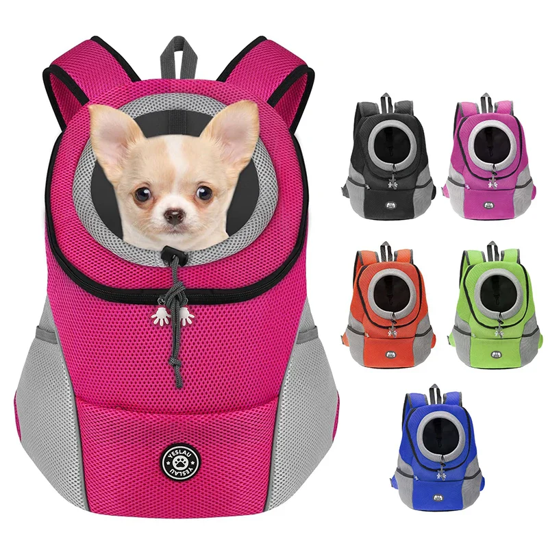 Double Shoulder Pet Carrier Backpack – Breathable Travel Dog Bag - Image 7