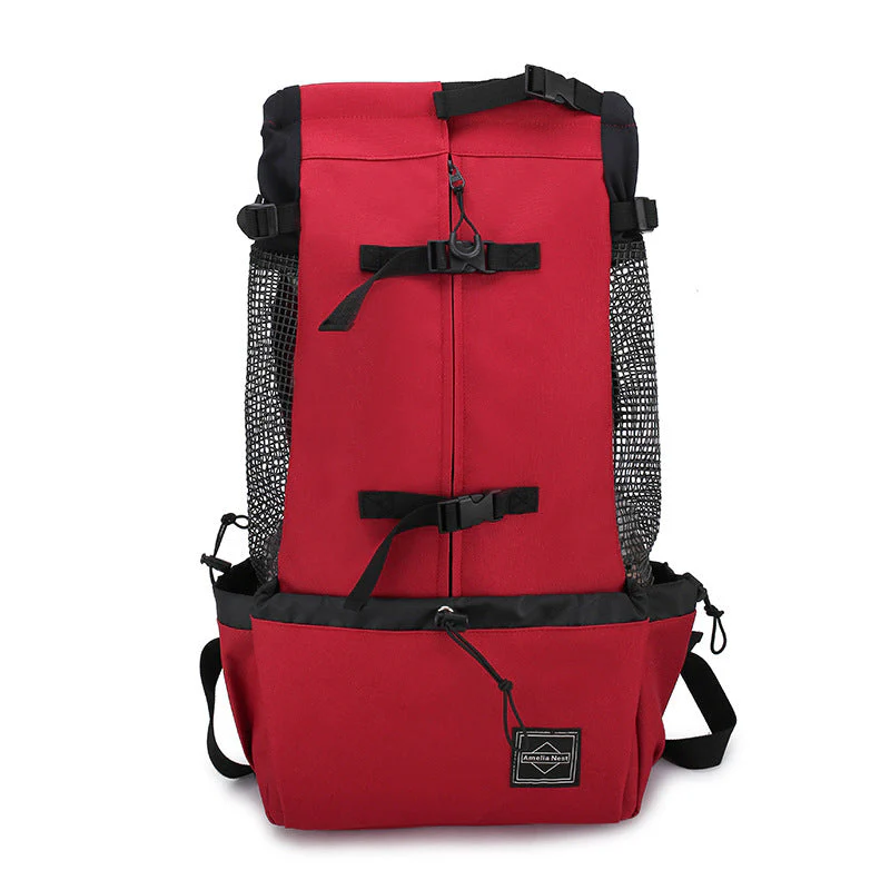 Double Shoulder Pet Carrier Travel Backpack - Image 11