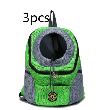 Double Shoulder Pet Travel Backpack - Image 11