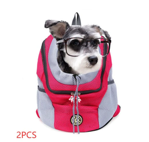 Double Shoulder Pet Travel Backpack - Image 17