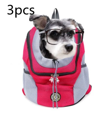 Double Shoulder Pet Travel Backpack - Image 19