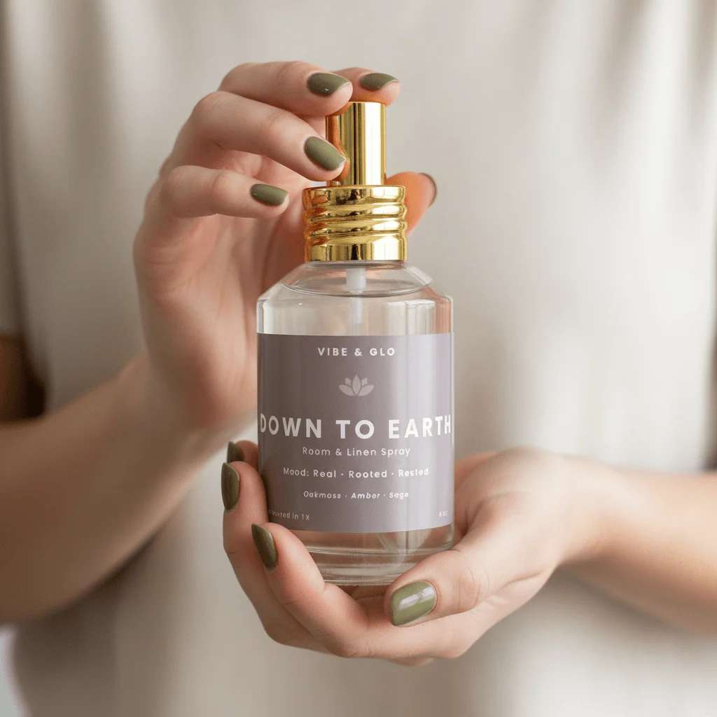 Down to Earth – Oakmoss & Sage Room Spray - Image 2