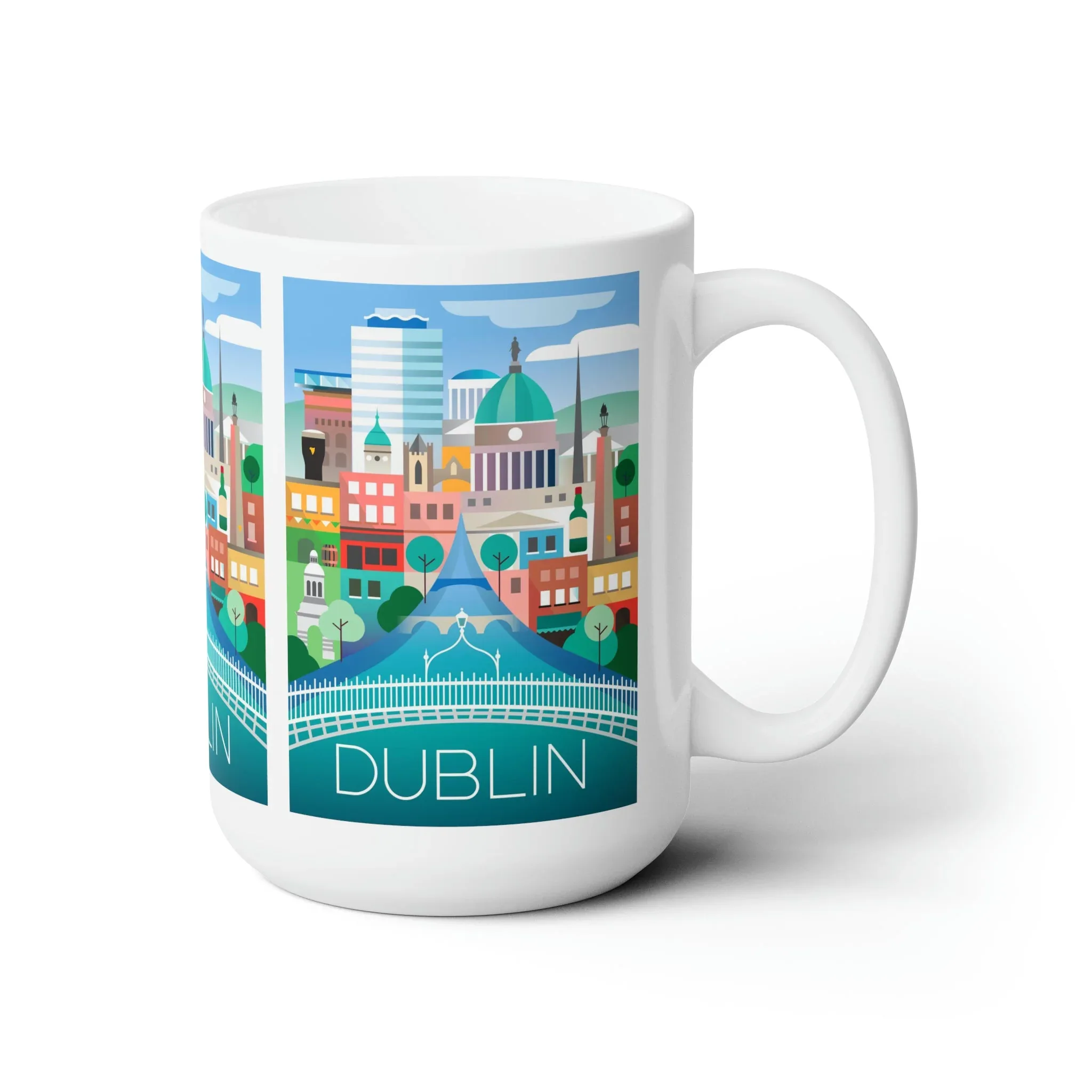 Dublin Ceramic Mug 11oz or 15oz - Image 3