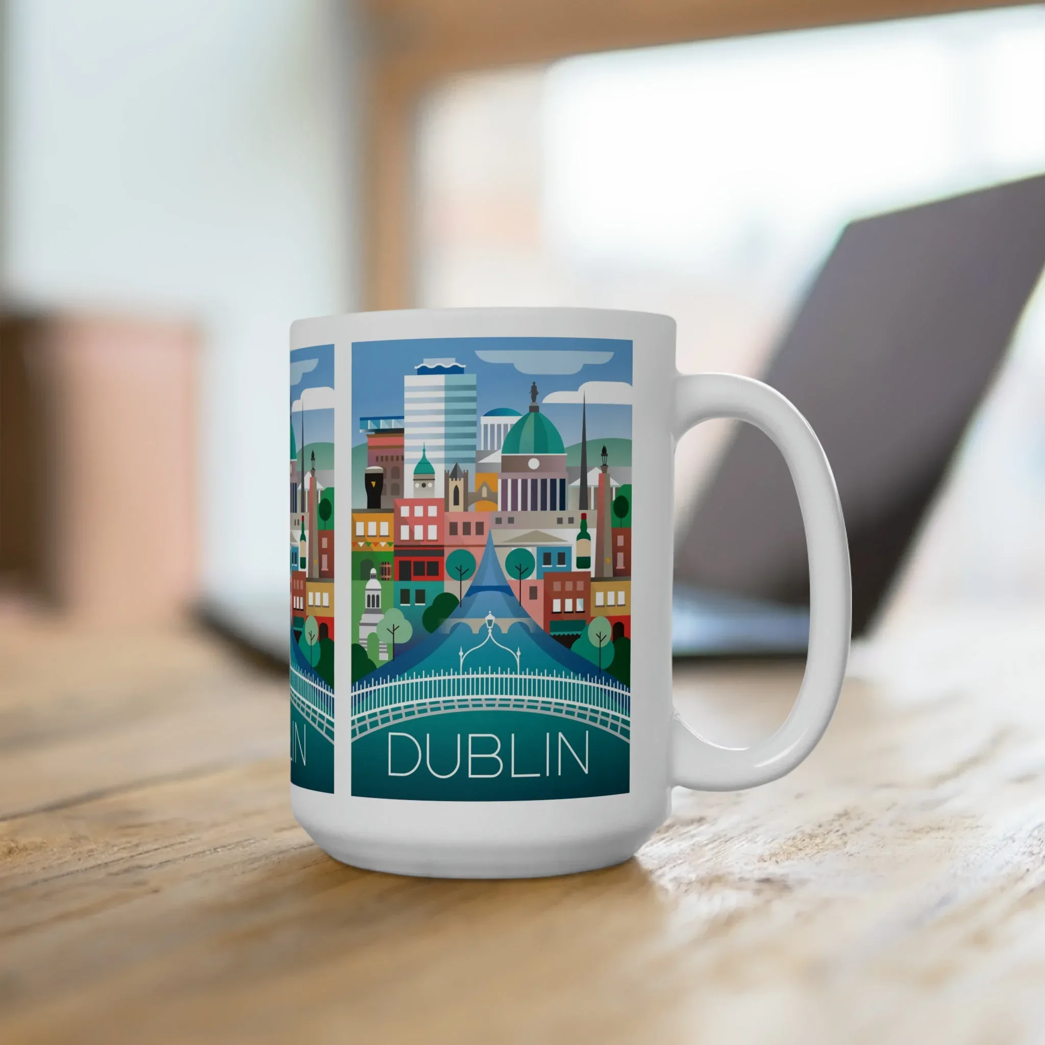 Dublin Ceramic Mug 11oz or 15oz - Image 4
