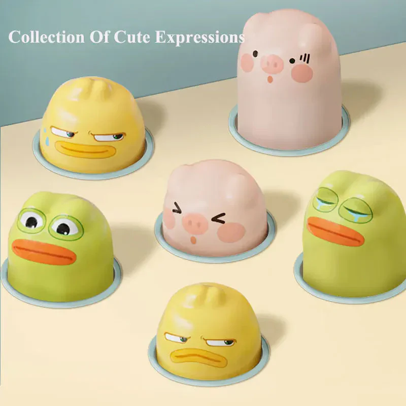 Duck/Frog/Pig Baby Toy Montessori Learning Game Educational Puzzle Gift for 12 24 Months Toddler Boy/Girl with Hammer - Image 6