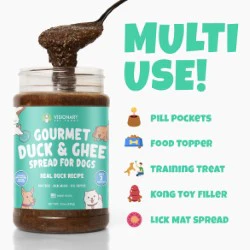 Duck & Ghee Dog Meat Spread – High-Protein, Low-Carb Keto Treat | 12oz Jar - Image 2
