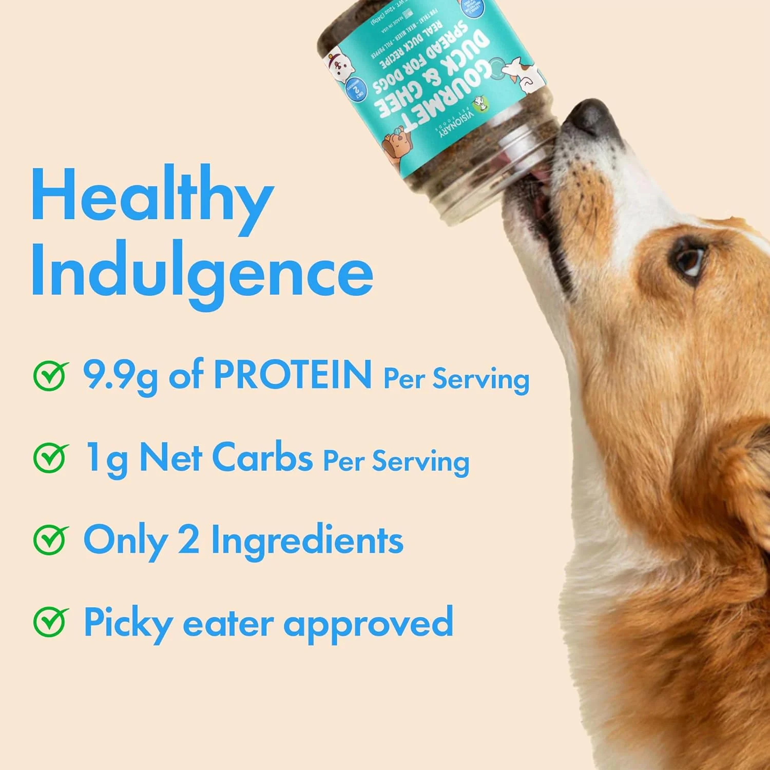 Duck & Ghee Dog Meat Spread – High-Protein, Low-Carb Keto Treat | 12oz Jar - Image 7