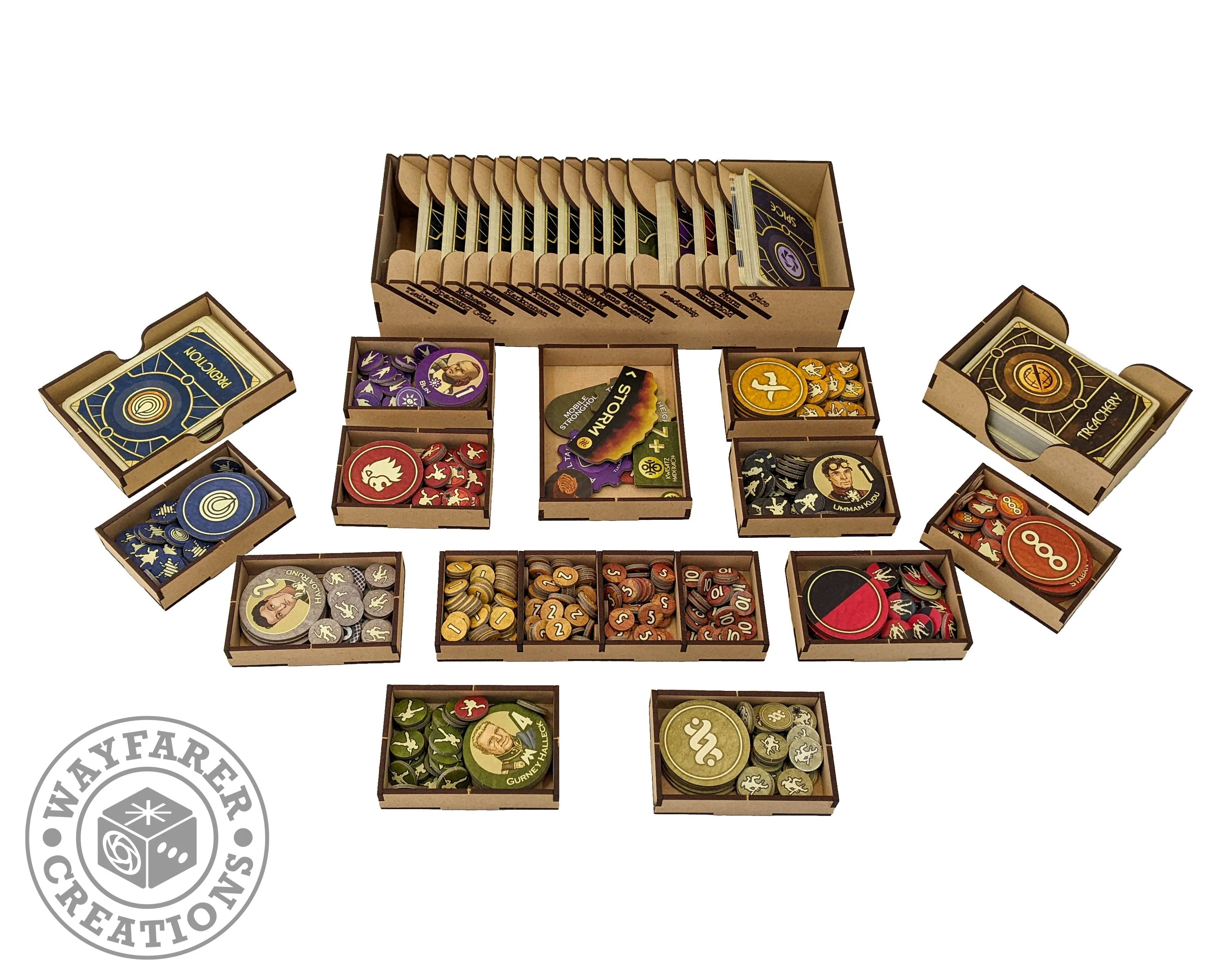 Dune Board Game Organizer Insert - Image 2