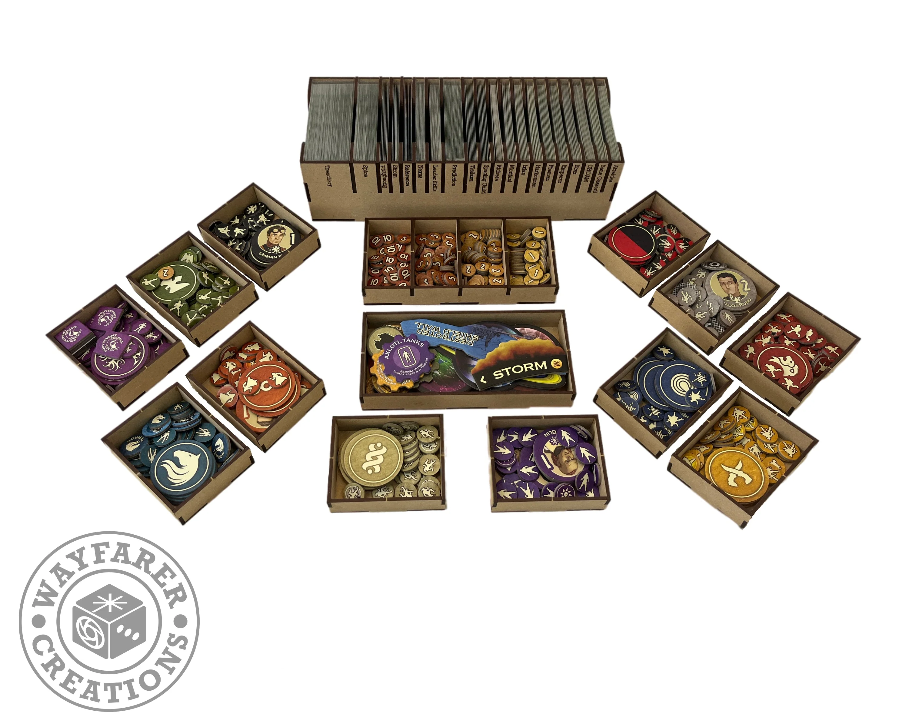 Dune Extended Board Game Organizer Insert - Image 2