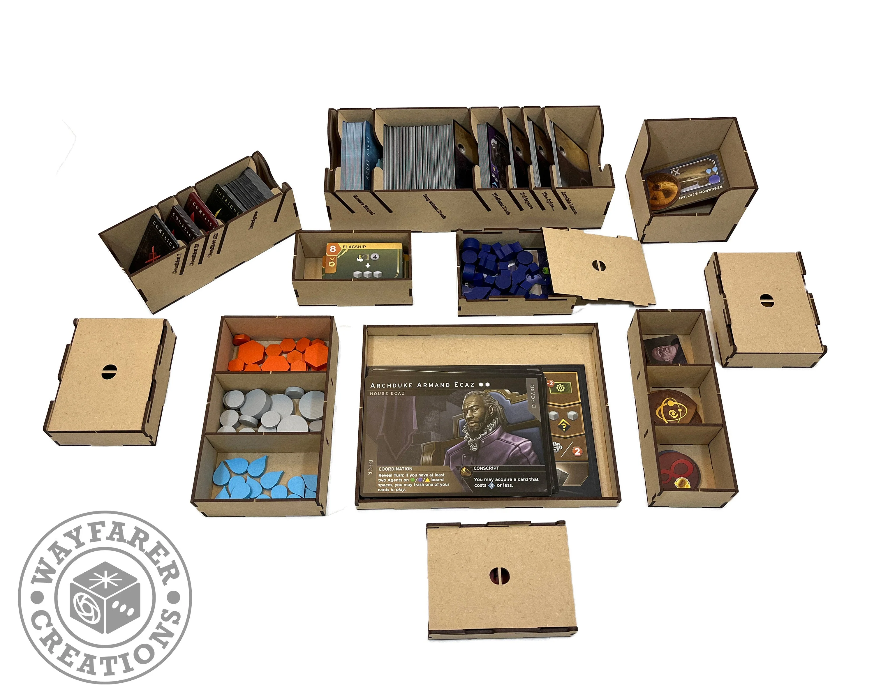Dune Imperium Board Game Organizer Insert - Image 2