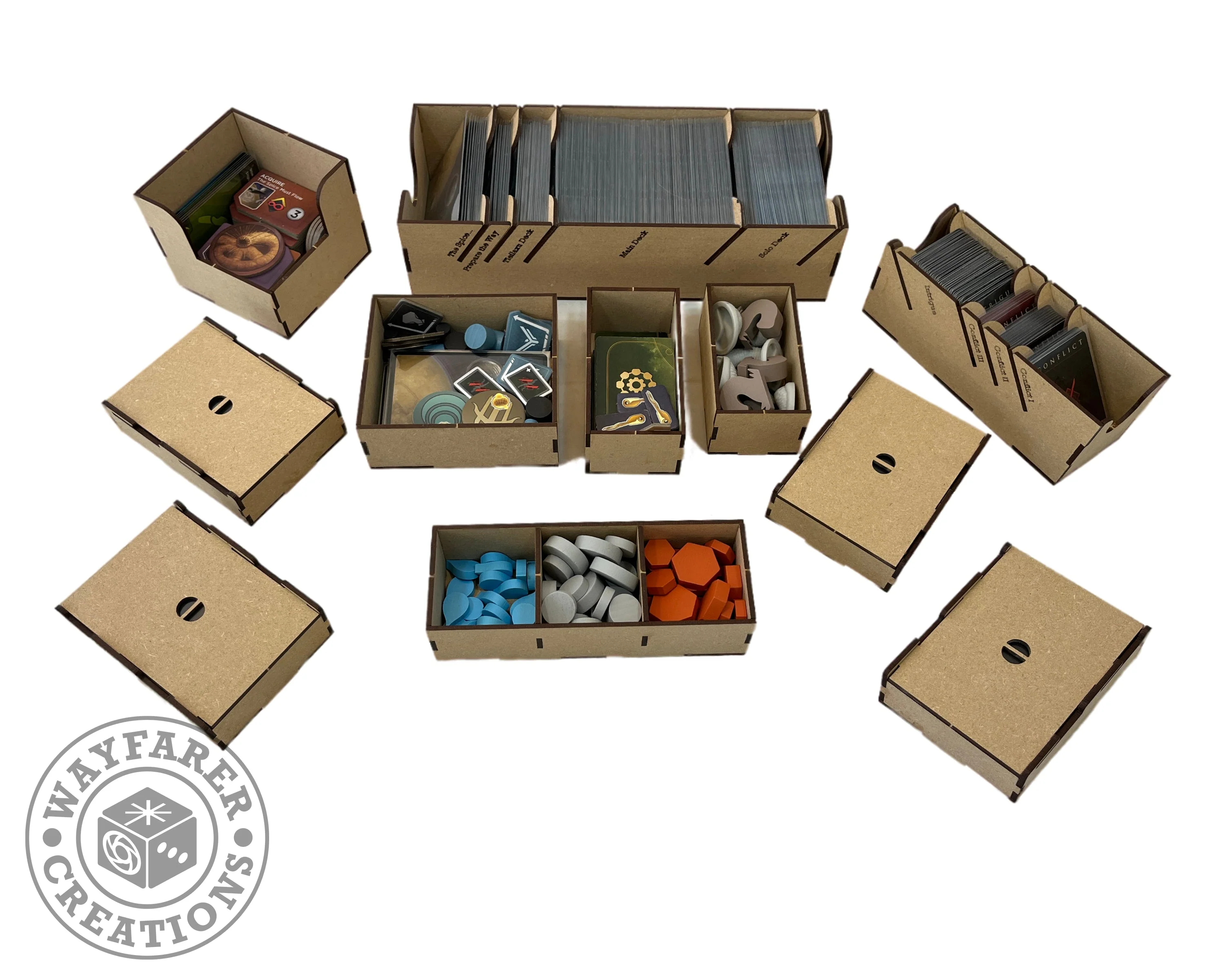 Dune Imperium Uprising Board Game Organizer Insert - Image 3