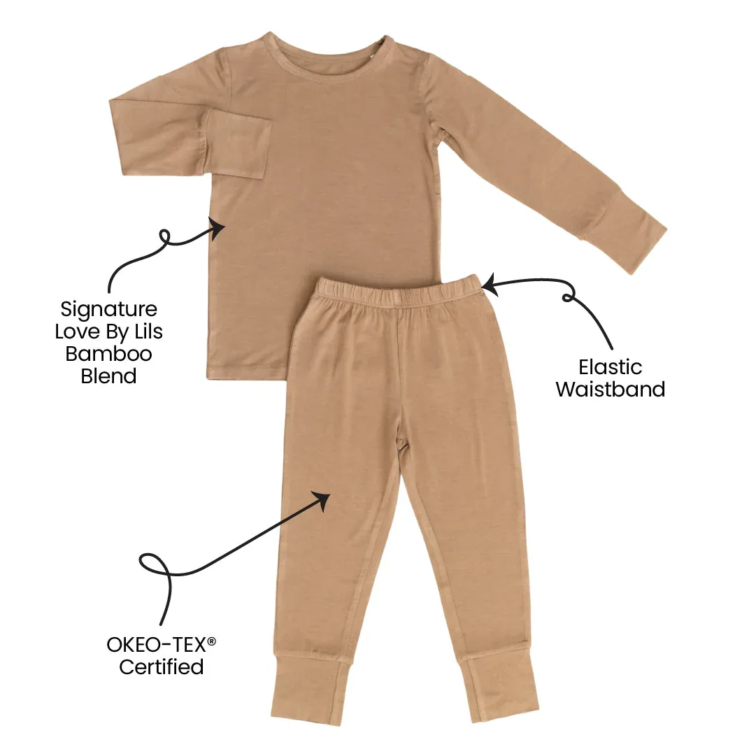 Dune Solid Bamboo 2-Piece Long Sleeve Set - Image 2