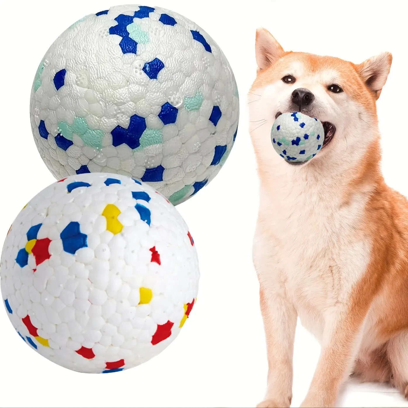 Durable Chew Ball Dog Toy – Interactive Teeth Cleaning Ball - Image 2
