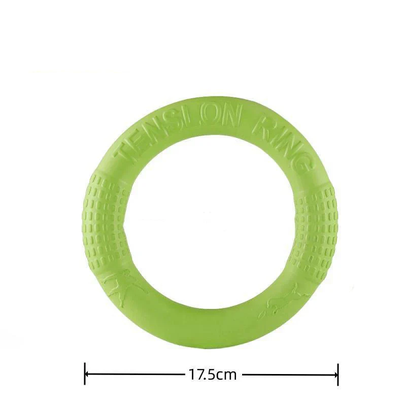 Durable Dog Ring Toy – Indestructible Flying & Chewing Training Toy - Image 3