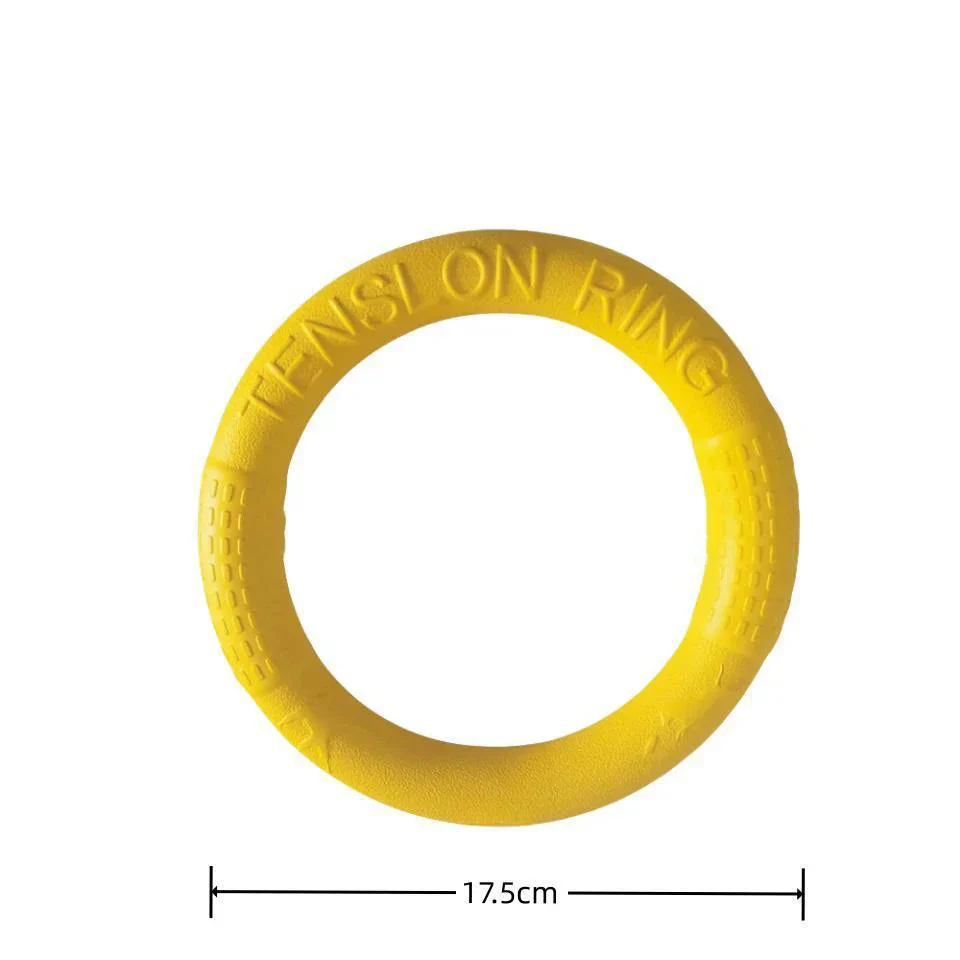 Durable Dog Ring Toy – Indestructible Flying & Chewing Training Toy - Image 6