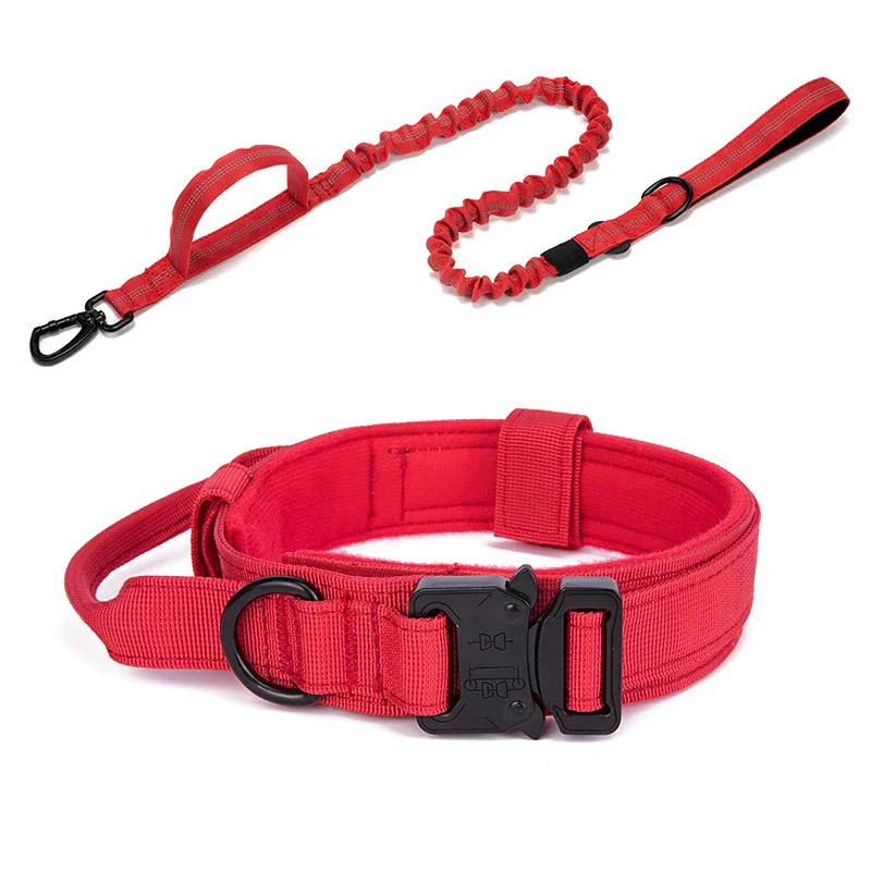 Durable Nylon Dog Collar with Reflective Leash Set - Image 10