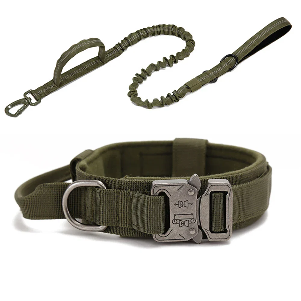 Durable Nylon Dog Collar with Reflective Leash Set - Image 12