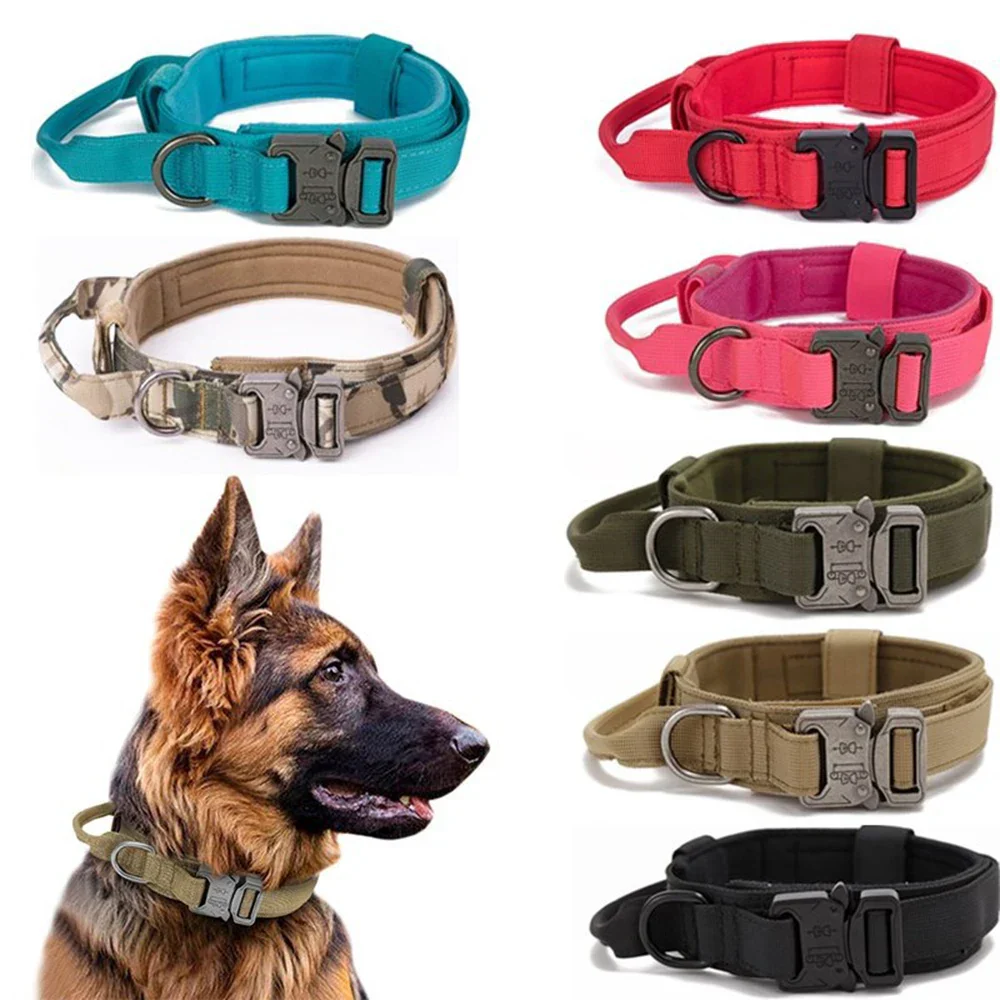 Durable Nylon Dog Collar with Reflective Leash Set - Image 2