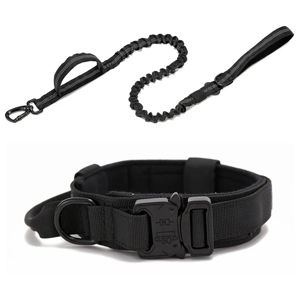 Durable Nylon Dog Collar with Reflective Leash Set - Image 36