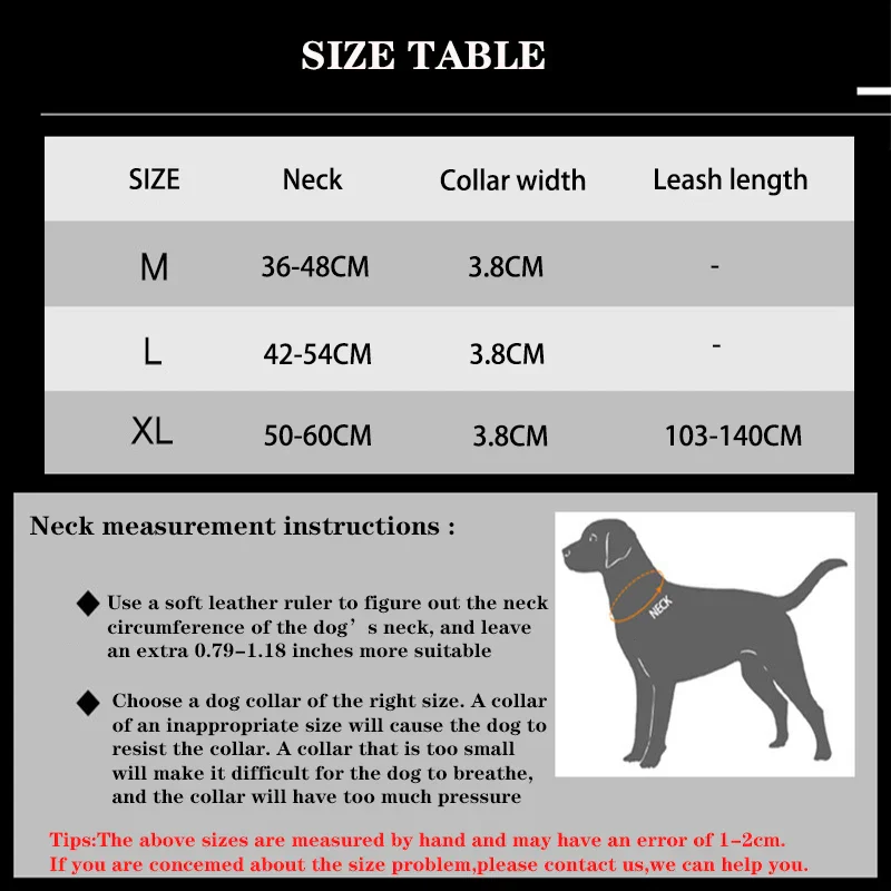 Durable Nylon Dog Collar with Reflective Leash Set - Image 4