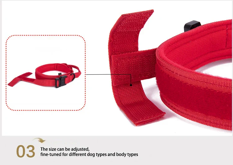 Durable Nylon Dog Collar with Reflective Leash Set - Image 6