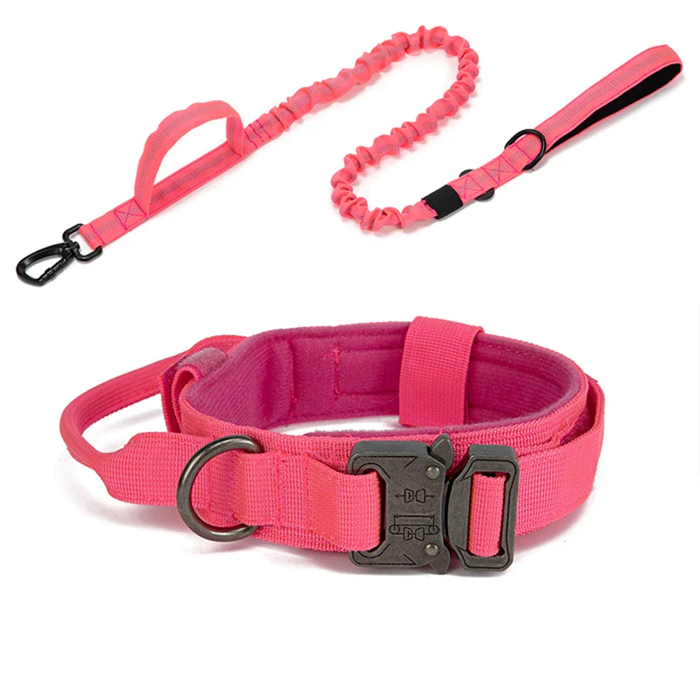 Durable Nylon Dog Collar with Reflective Leash Set - Image 9