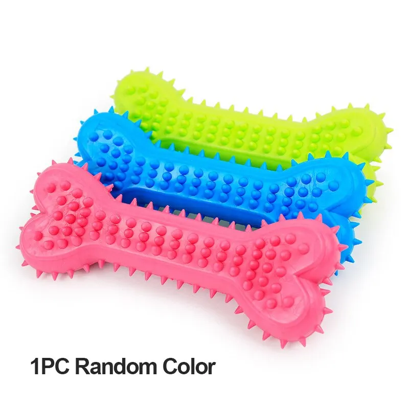 Durable Rubber Bone Chew Toys for Puppies and Teething - Image 5