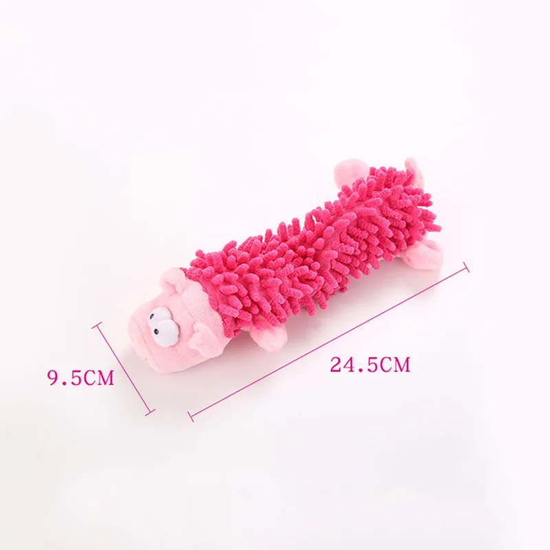 Durable Squeaky Dog Plush Toy – Animal Shape Chew Toy for Small Dogs & Puppies - Image 10