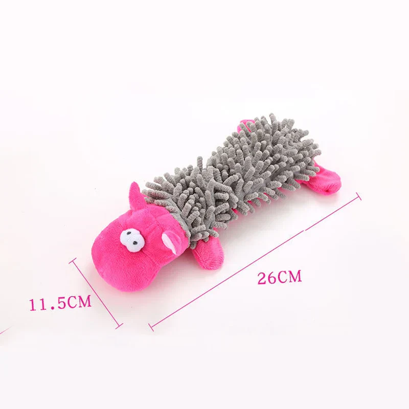 Durable Squeaky Dog Plush Toy – Animal Shape Chew Toy for Small Dogs & Puppies - Image 11