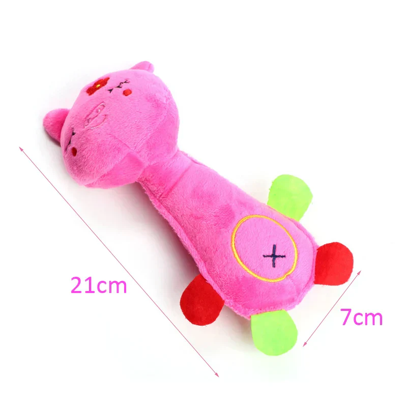 Durable Squeaky Dog Plush Toy – Animal Shape Chew Toy for Small Dogs & Puppies - Image 12