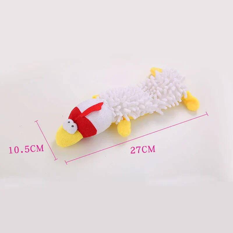 Durable Squeaky Dog Plush Toy – Animal Shape Chew Toy for Small Dogs & Puppies - Image 14