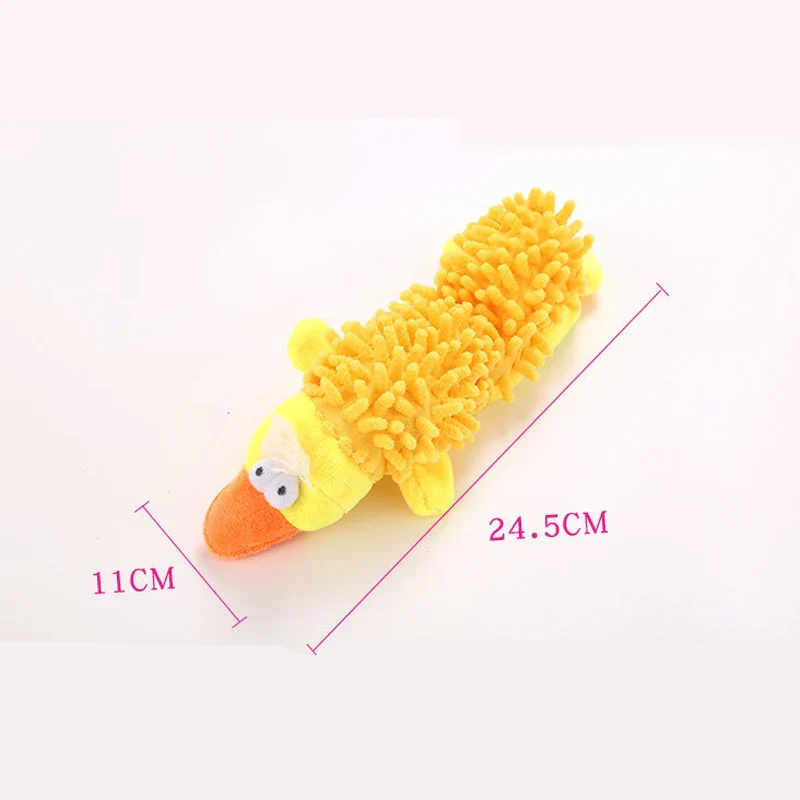 Durable Squeaky Dog Plush Toy – Animal Shape Chew Toy for Small Dogs & Puppies - Image 16