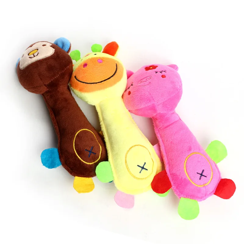 Durable Squeaky Dog Plush Toy – Animal Shape Chew Toy for Small Dogs & Puppies - Image 5