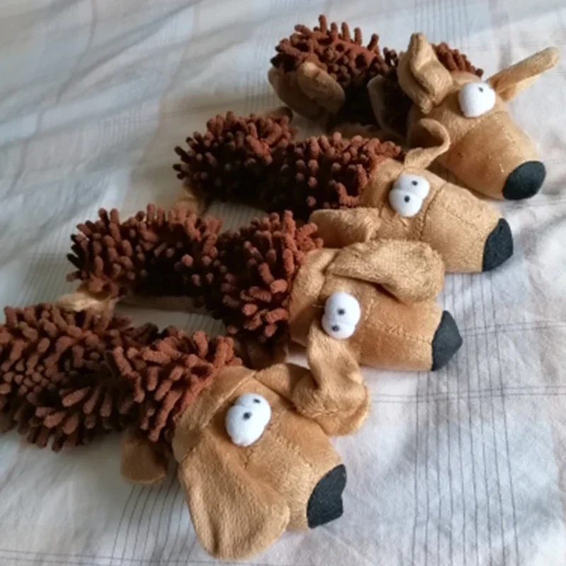 Durable Squeaky Dog Plush Toy – Animal Shape Chew Toy for Small Dogs & Puppies - Image 6