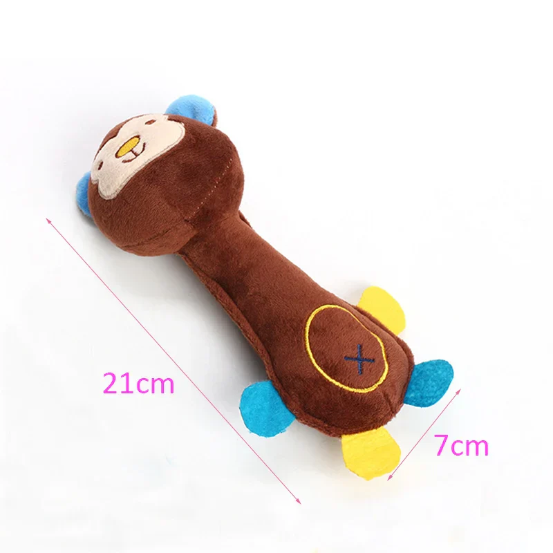 Durable Squeaky Dog Plush Toy – Animal Shape Chew Toy for Small Dogs & Puppies - Image 8
