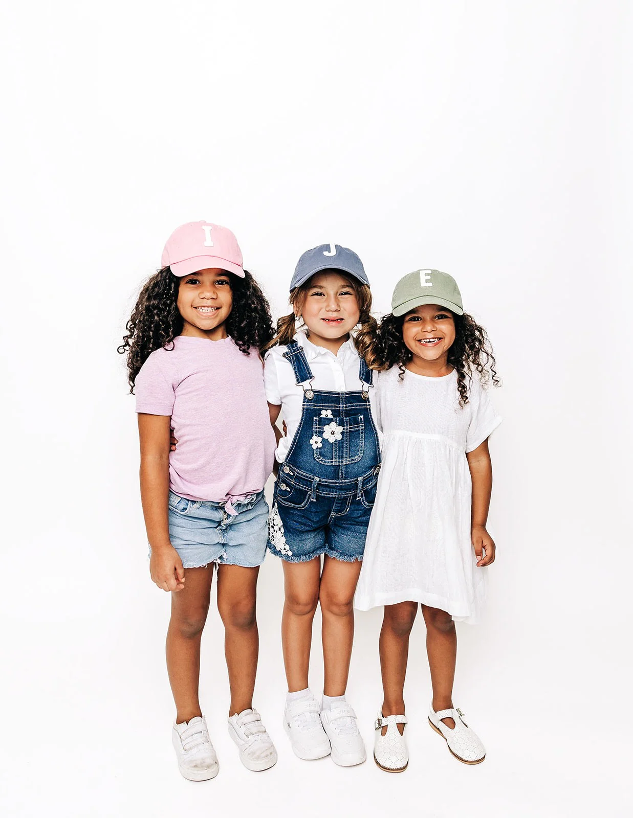 Dusty Rose Letter Baseball Hat - Image 4