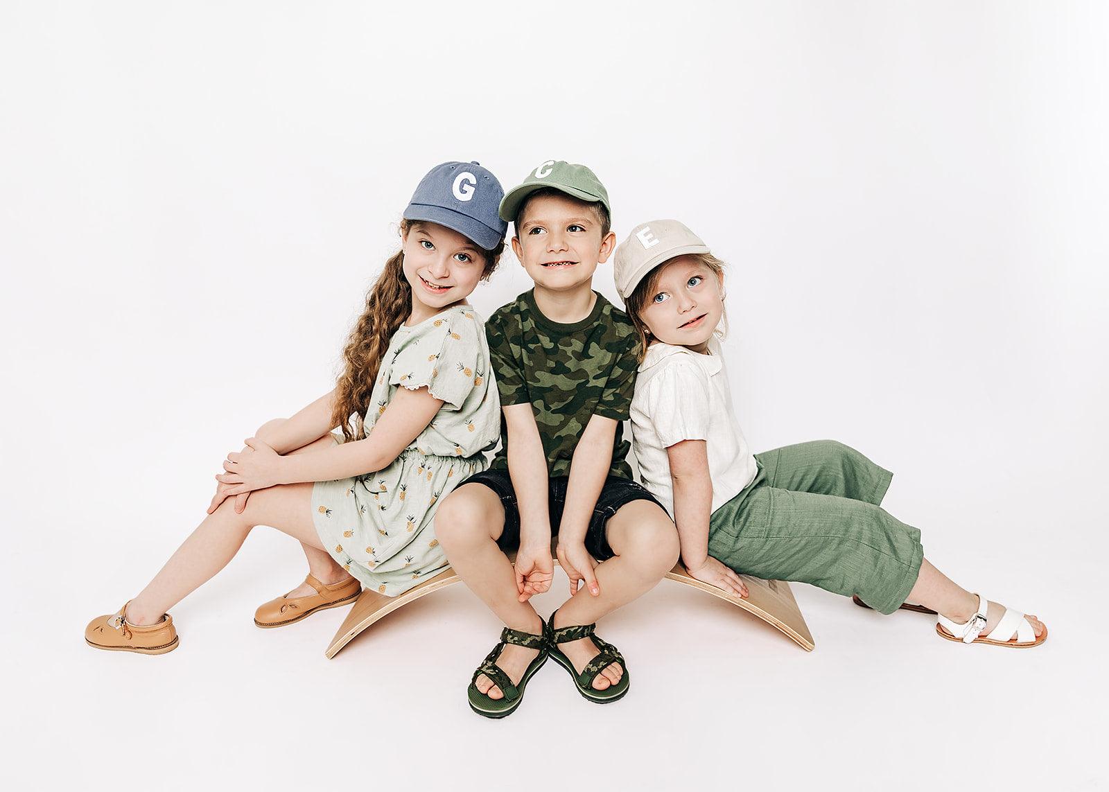Dusty Sage Letter Baseball Hat - Image 11