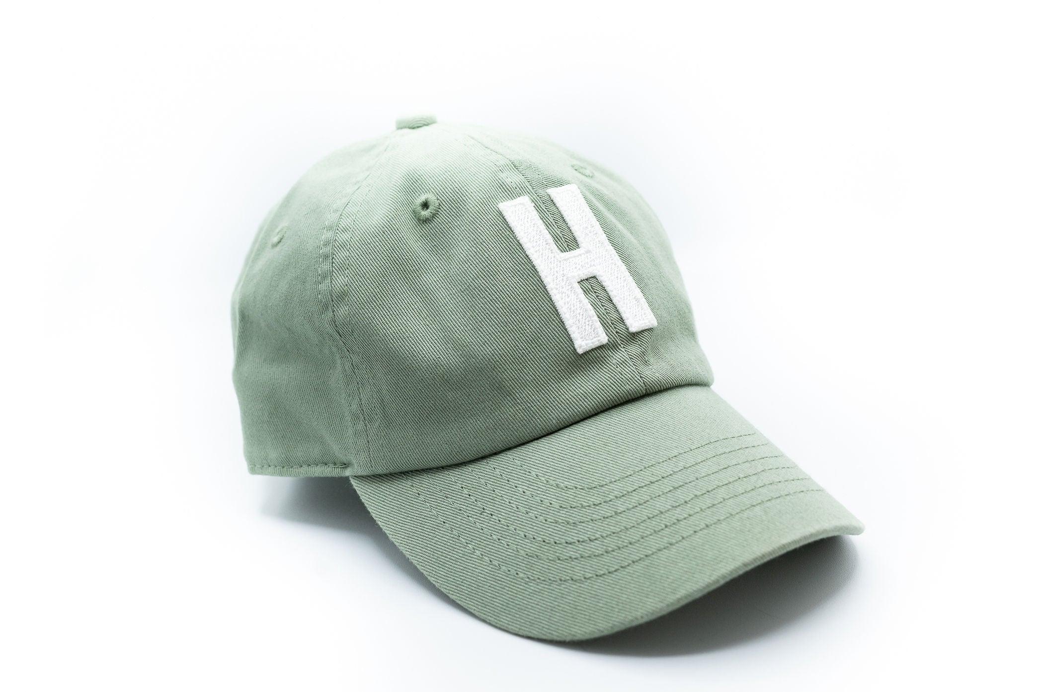 Dusty Sage Letter Baseball Hat - Image 2