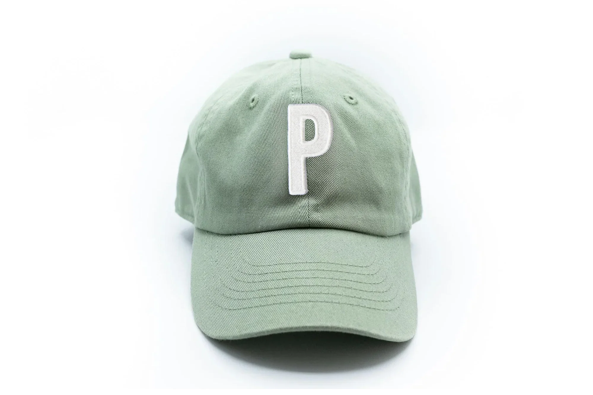 Dusty Sage Letter Baseball Hat - Image 29
