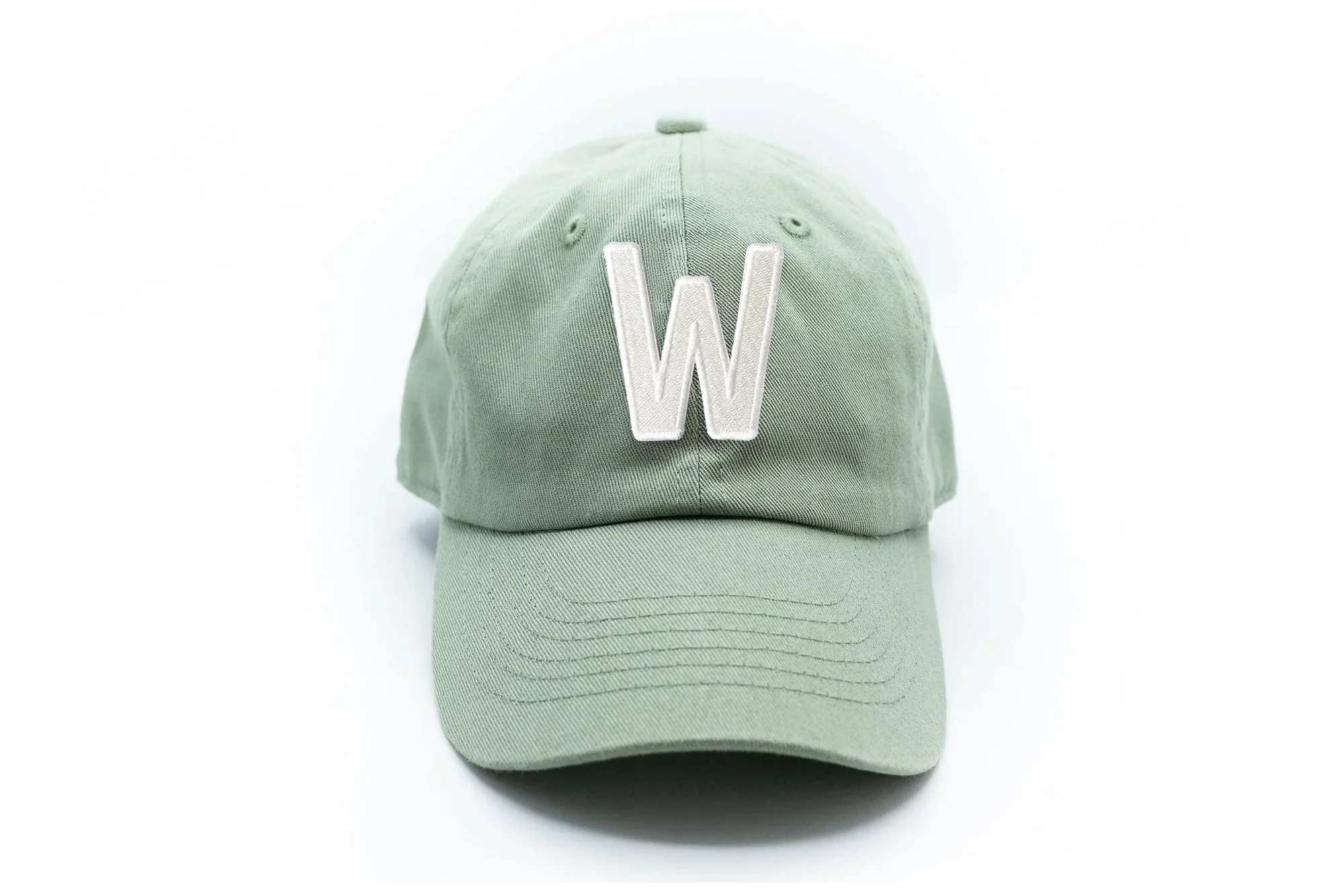 Dusty Sage Letter Baseball Hat - Image 36