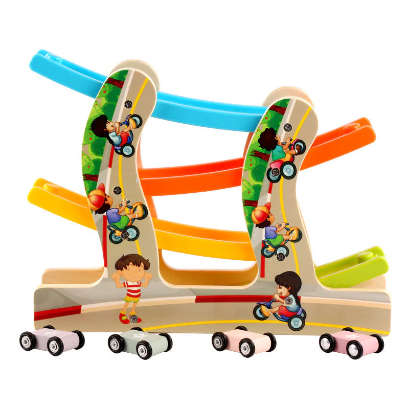 Early Education Four-layer Track Pulley Educational Toy - Image 4