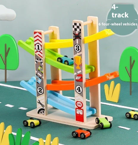 Early Education Four-layer Track Pulley Educational Toy - Image 7