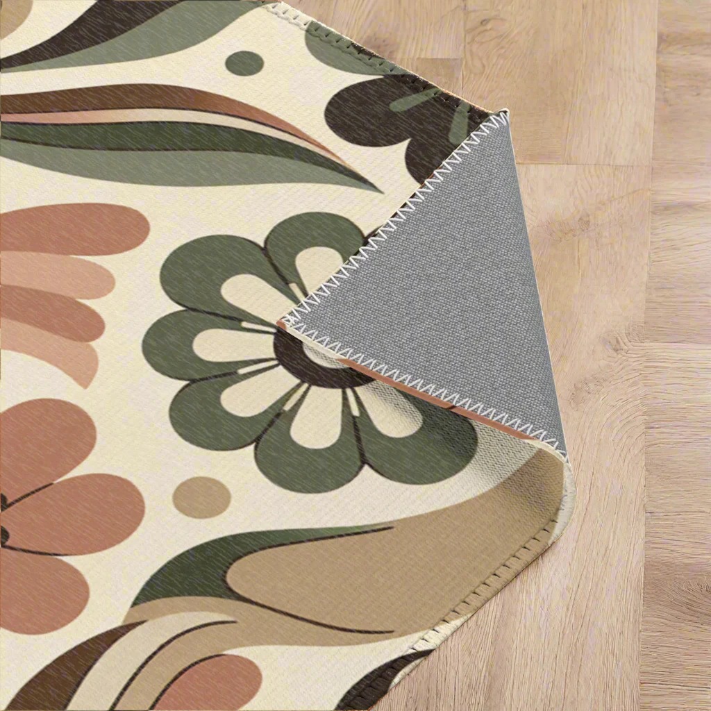Earthy Floral X-pen mat - Image 2