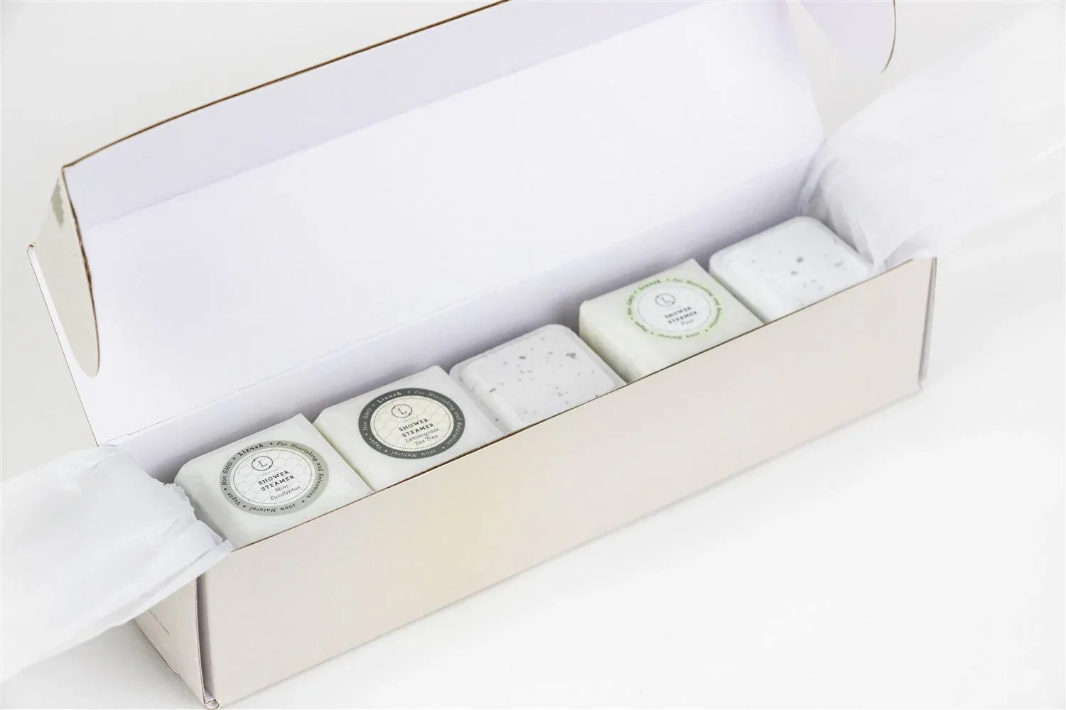 Earthy Shower Steamer, Refreshing Gift Box for Men and Women, Set of 5 Shower Steamers - Image 4